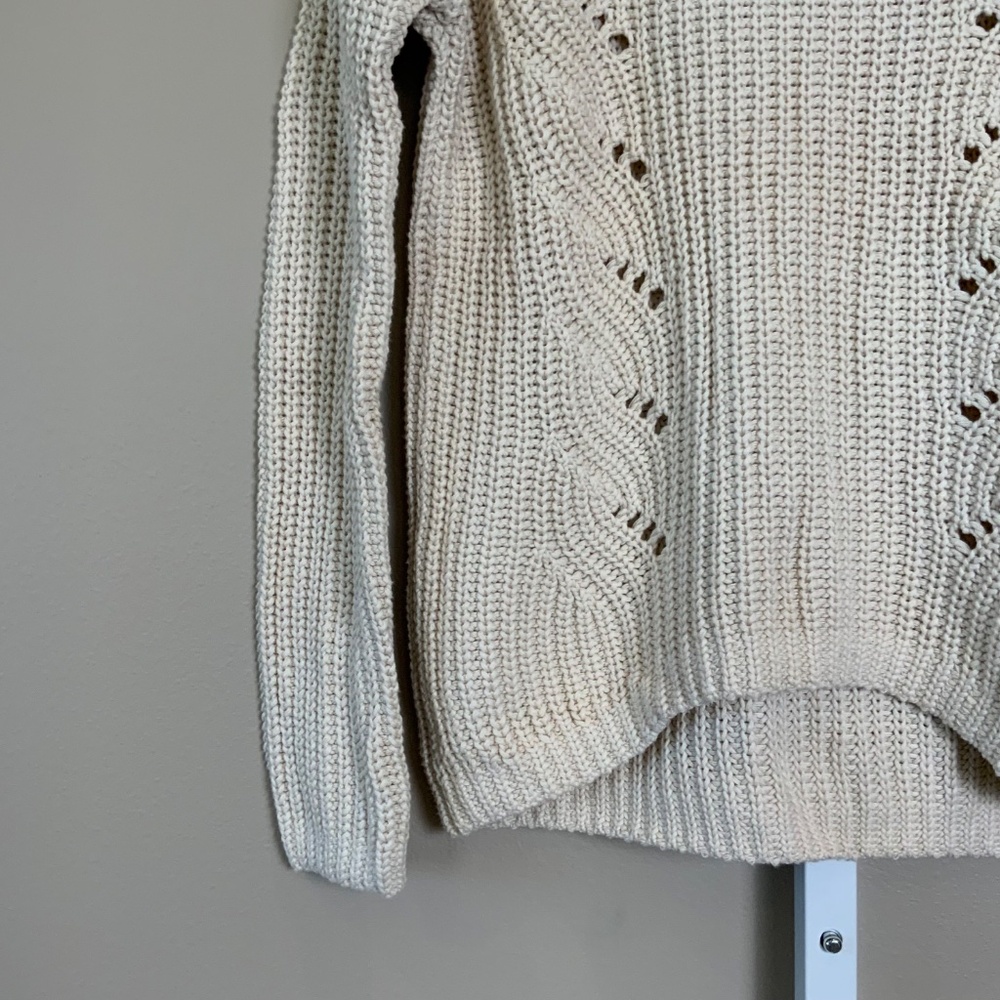 GAP Open Cable Ribbed Knit Sweater - Picture 8 of 16